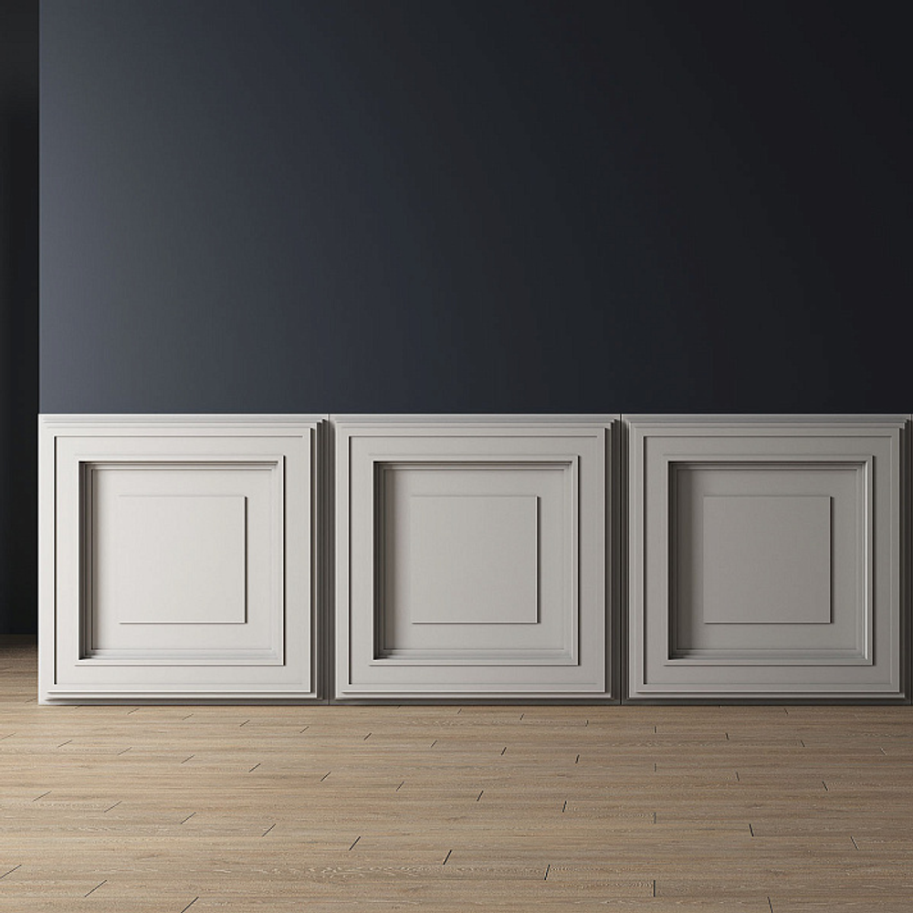 Декоративная панель пенополиуретан, 500x500 мм