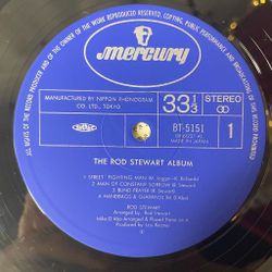 Винтажная виниловая пластинка LP The Rod Stewart Album (Japan 1978) (No Obi)