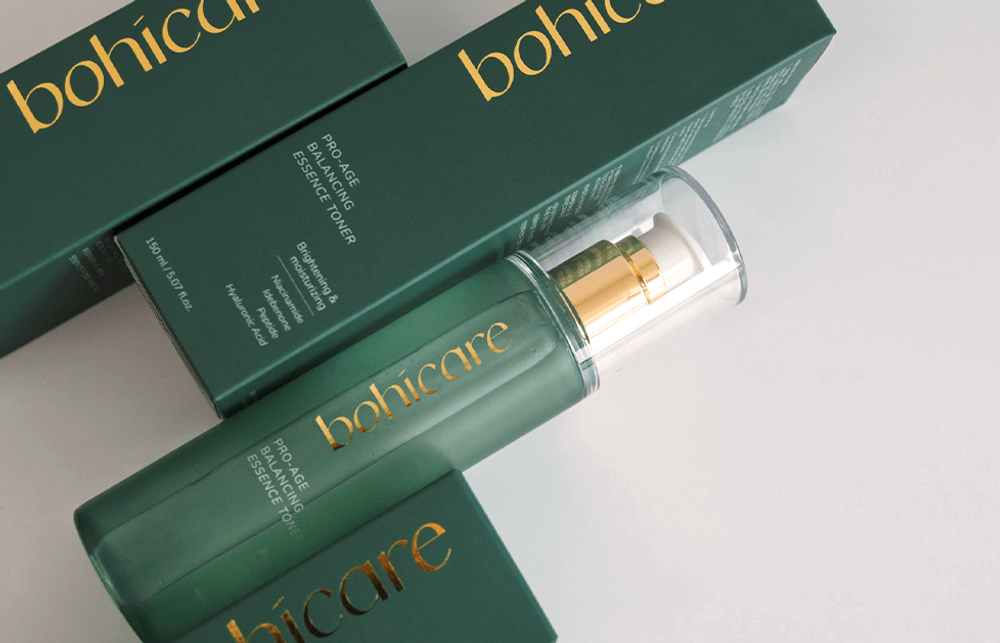 BOHICARE Тонер для лица увлажняющий с идебеноном и гиалуроновой кислотой Pro-age Balancing Essence Toner (150 мл)