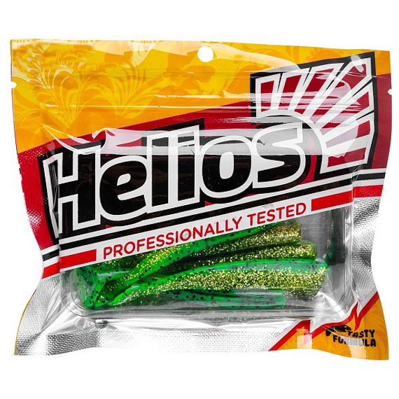 Виброхвост Chebak 3,15&#39;/8 см Green Peas 7шт. (HS-3-051) Helios