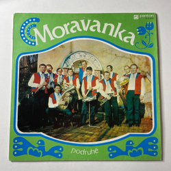 Винтажная виниловая пластинка LP Moravanka Podruhe Polka (Чехословакия 1976)
