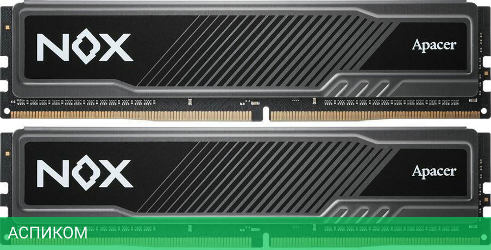 Оперативная память Apacer NOX 16Gb DDR4 Black (AH4U16G36C25YMBAA-2)