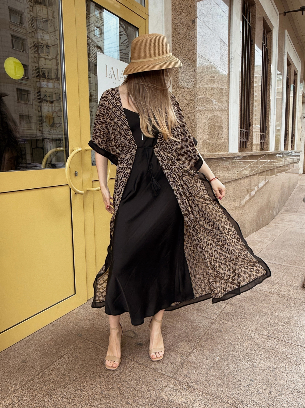 Накидка шифон КЕНЗО