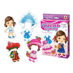 Одень куклу. "Малышка Машенька" на липучках (Р.с.)