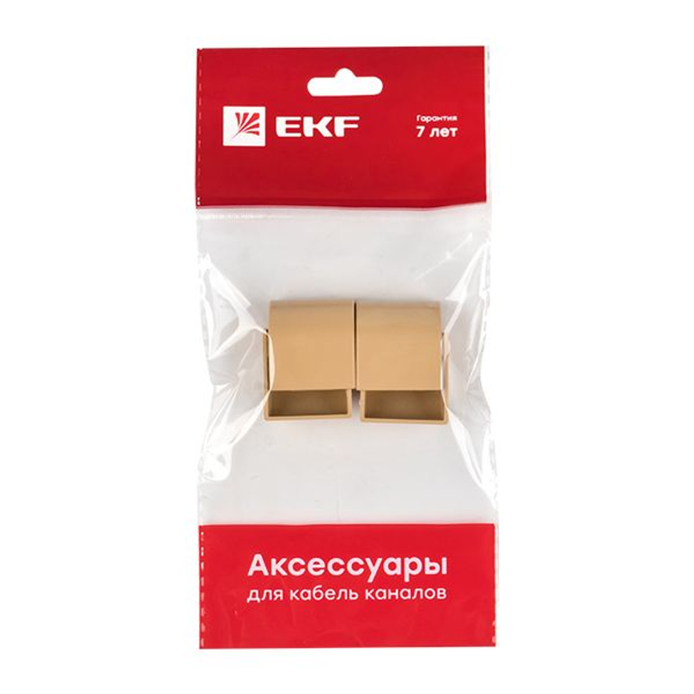 Заглушка (25x16) (4 шт) светлое дерево EKF-Plast (250.00 шт.)