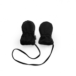 Утепленные варежки (черный)