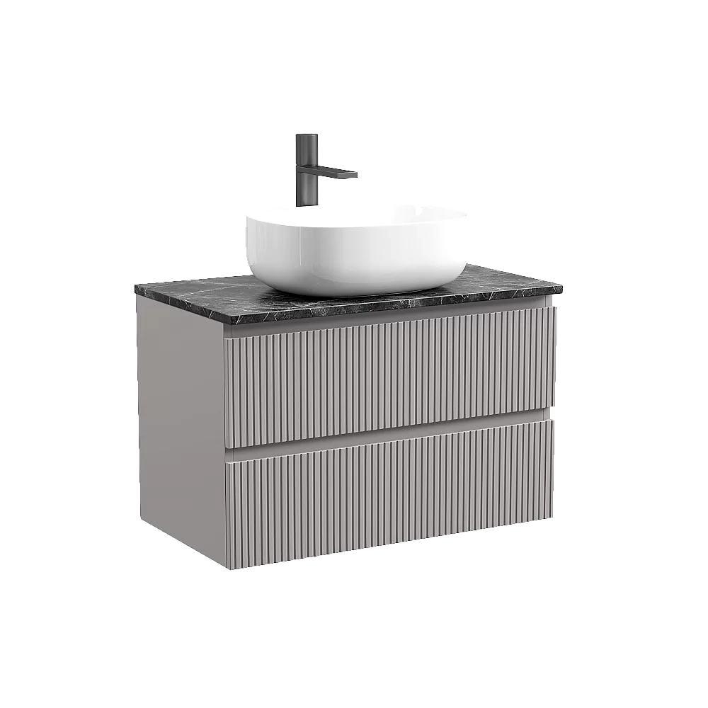 Тумба с раковиной Sancos SNOB T 80 со столешницей, Doha Soft