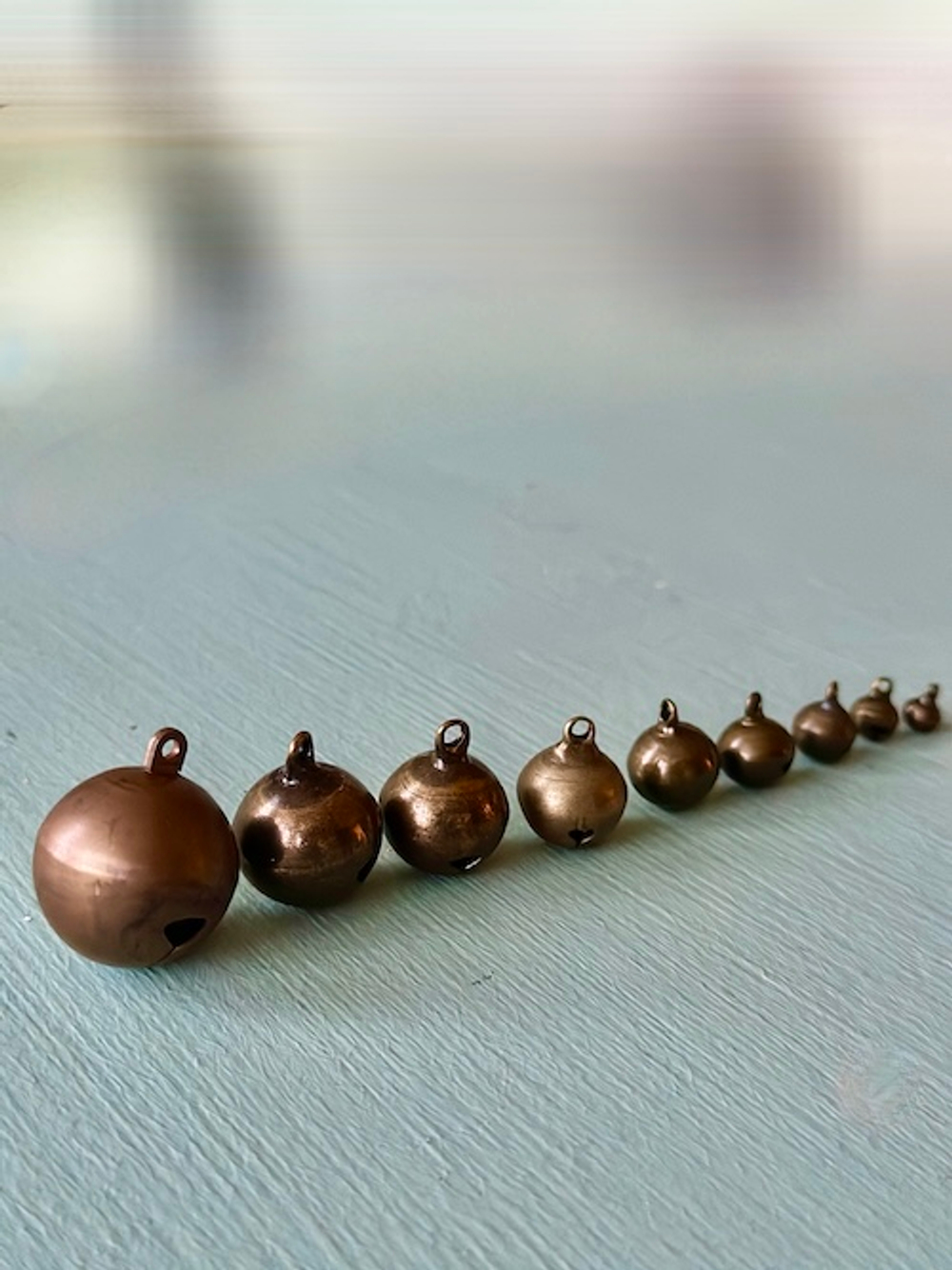 Бубенцы ассорти (образцы всех размеров) 9 шт.