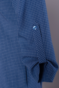 Платье-рубашка 1976ЛПБ, клетка #259Кле241976ЛПБ