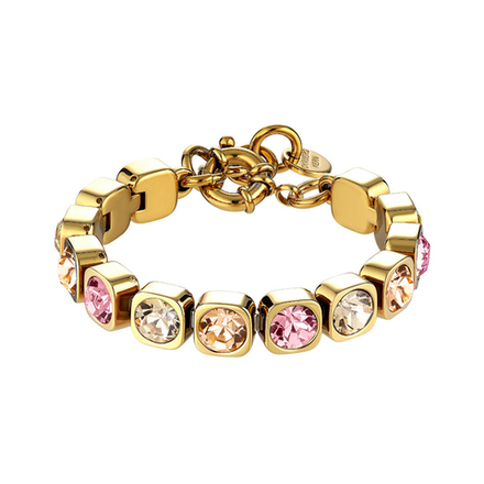 Браслет Dyrberg Kern CONIAN SG PEACH/ROSE 420113 R/G