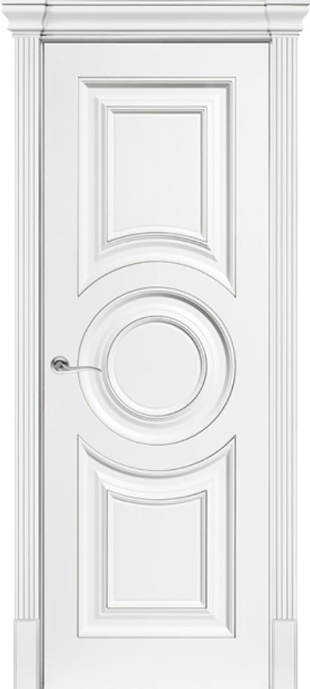 Дверь межкомнатная GEONA Ренесанс-5 софт милк/ софт латте