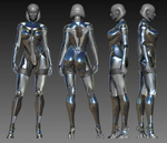 Фигурка Сьюзи масс эффект Edi Mass Effect