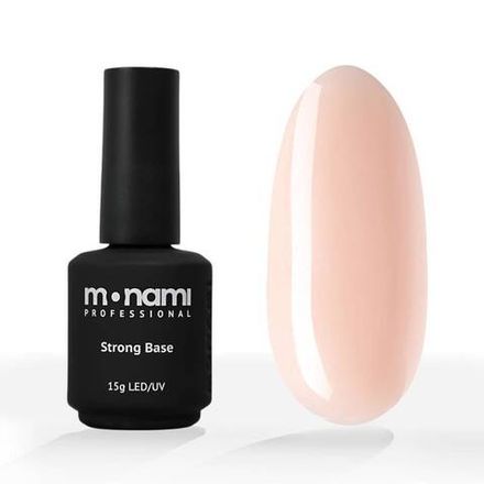 Monami Strong Base - База камуфлирующая Misty Rose, 15мл