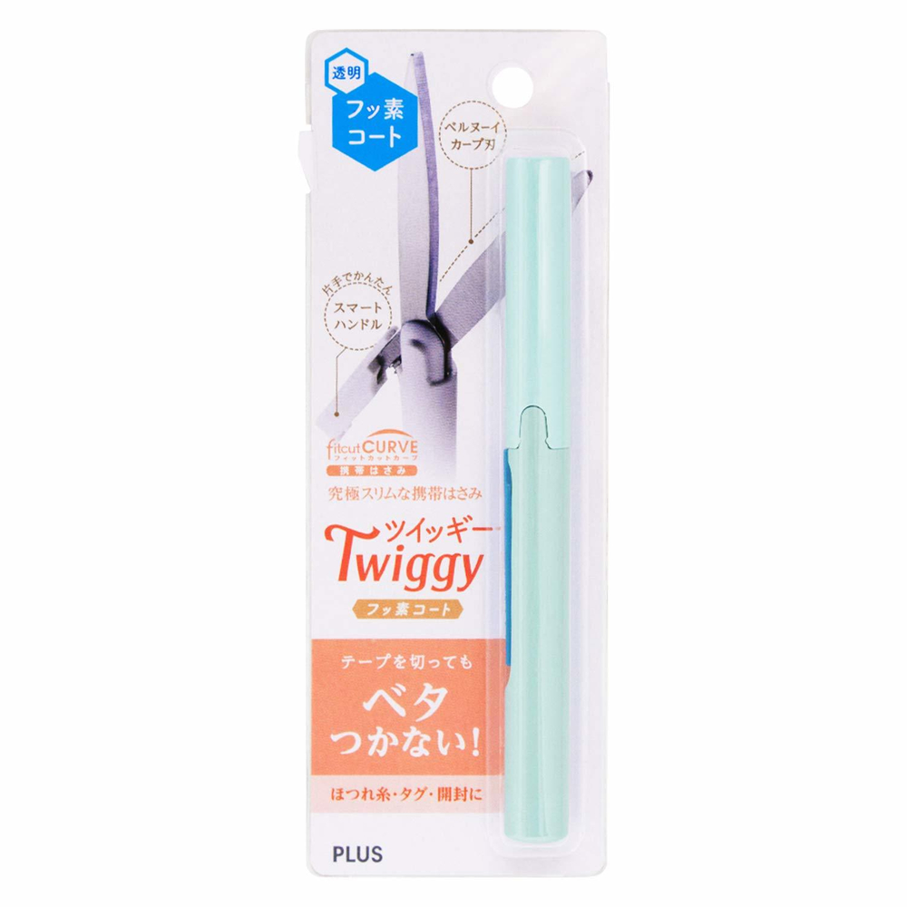 Ножницы Plus Twiggy Fluorine Soft Blue