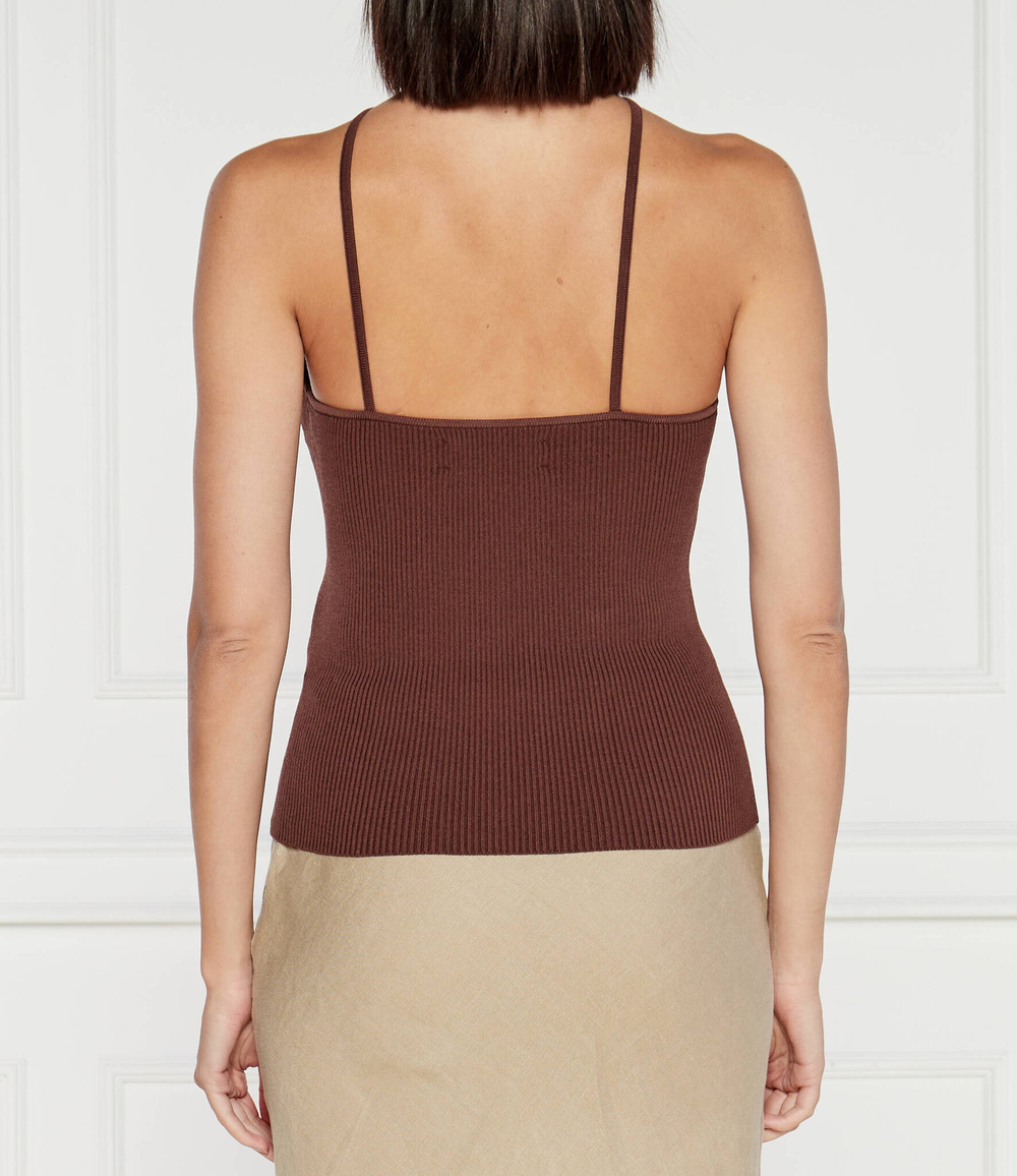 Топ Sanina Sams\u00f8e Sams\u00f8e - коричневый(F24100032)