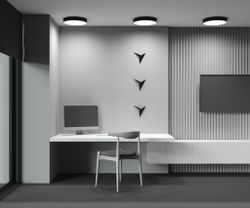 Светильник потолочный светодиодный Maytoni Zon C032CL-45W2.7K-RD-B