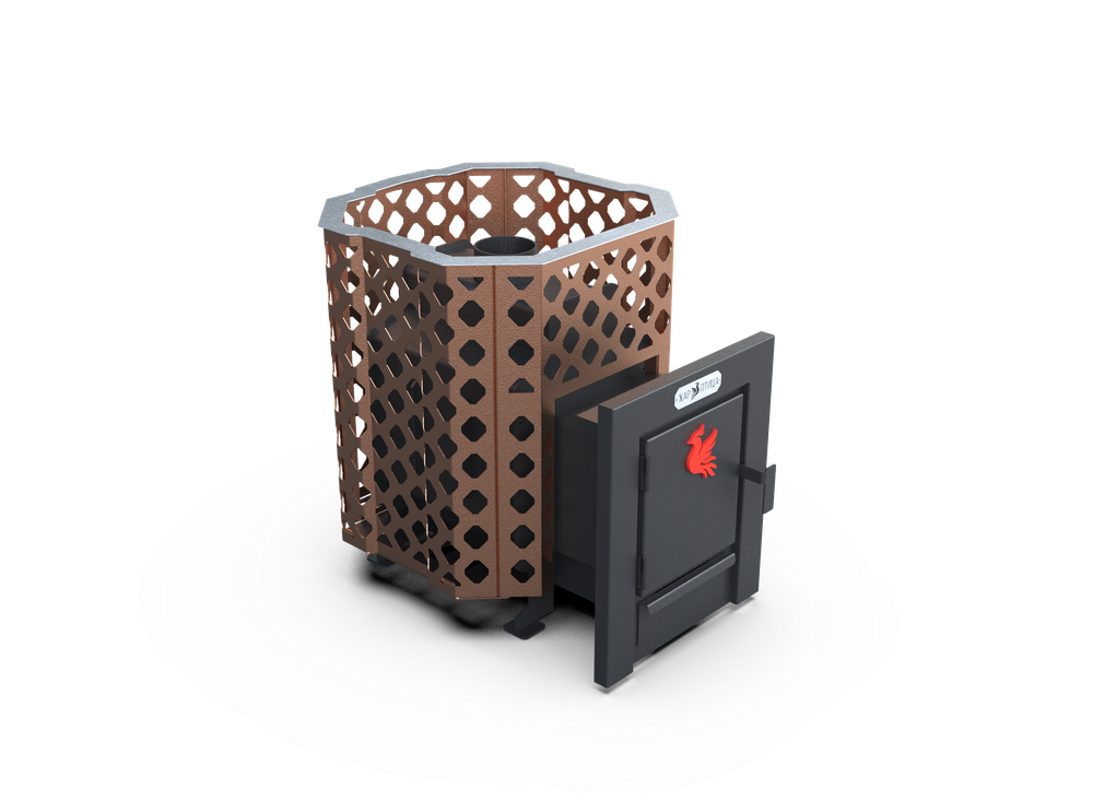 Банная печь Душа- 15 Сетка Ремейк