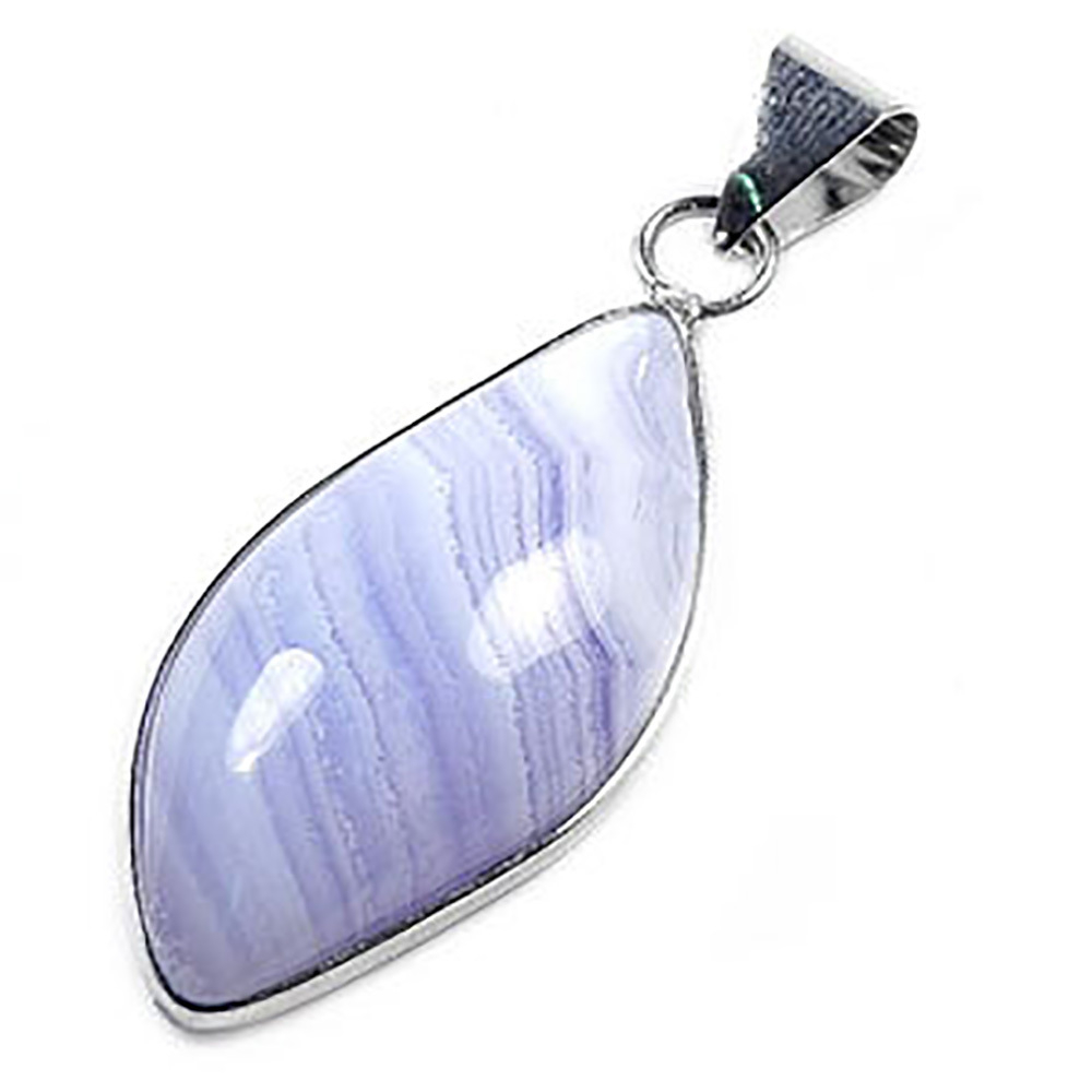 Кулон "Волна" агат сапфирин асс,