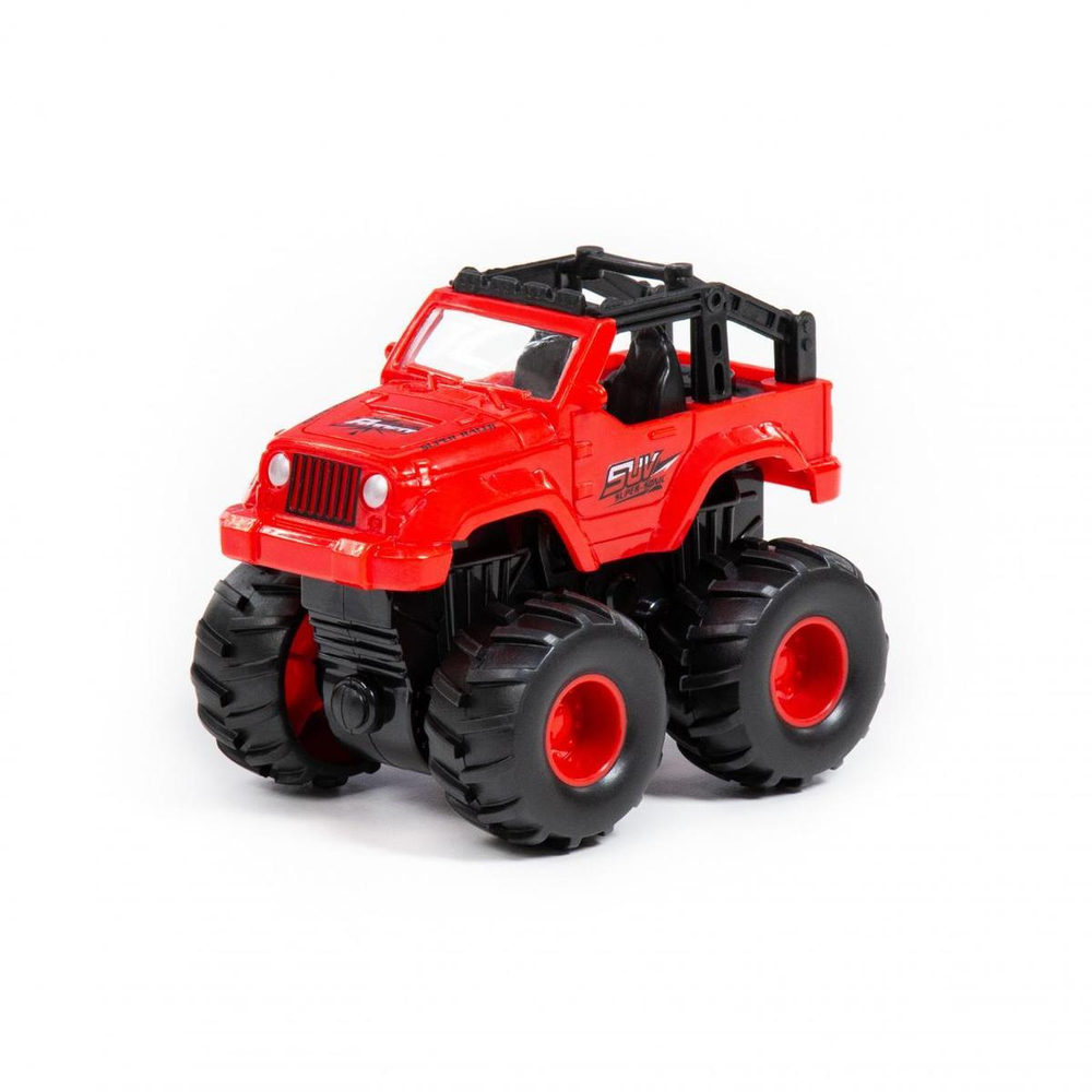 Машина ин. "Монстр Внедорожник" - "Джип-сафари" в коробке (Полесье)