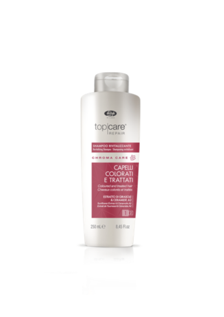 Оживляющий шампунь для окрашенных волос – «Top Care Repair Chroma Care Revitalizing Shampoo» 250 мл