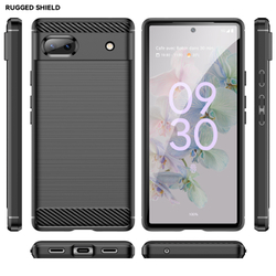 Чехол в стиле карбон для Google Pixel 6A, серии Carbon от Caseport