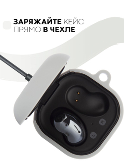 Чехол КАРТОФАН для Samsung Galaxy Buds 2;Samsung Galaxy Buds Live;Samsung Galaxy Buds Pro оптом (арт. SS-BUDS-LIVE-GREY)
