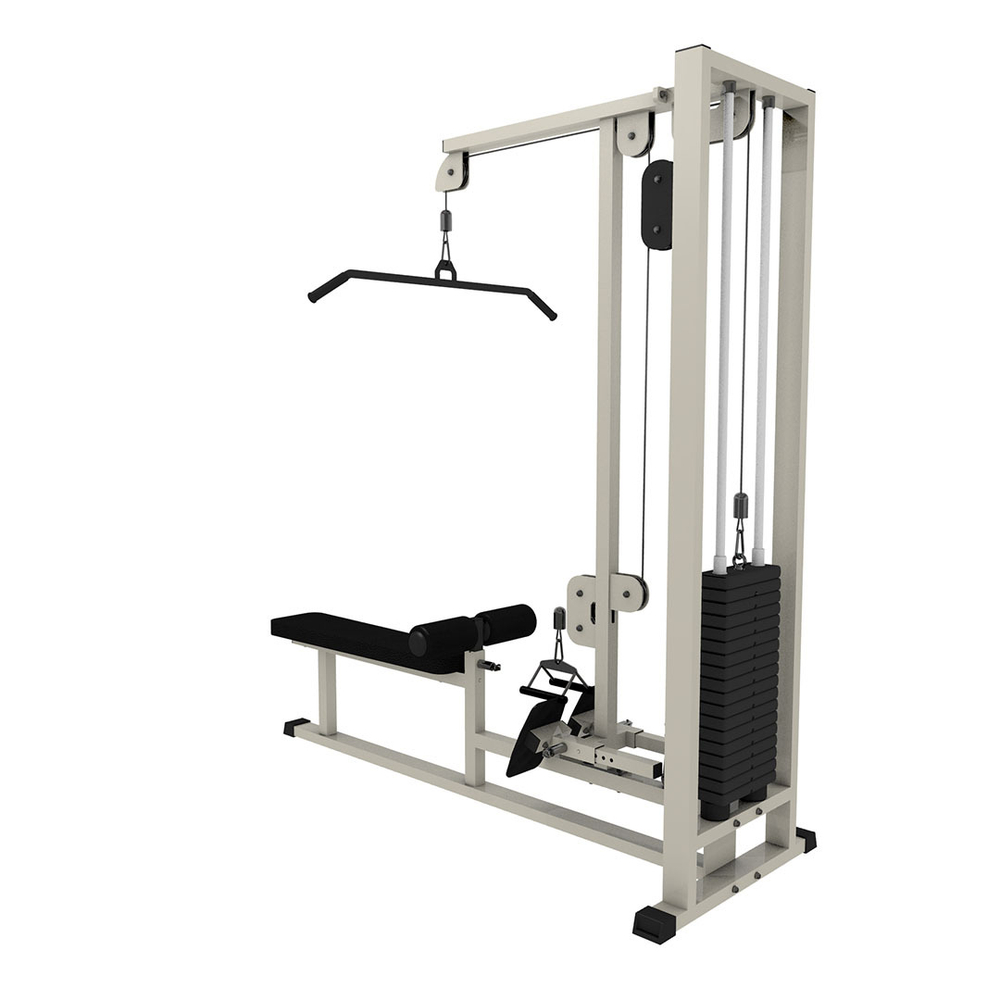 Комбинированная Тяга сверху, к поясу Серый