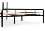 Кровать Woodville Рейк 160х200 черная