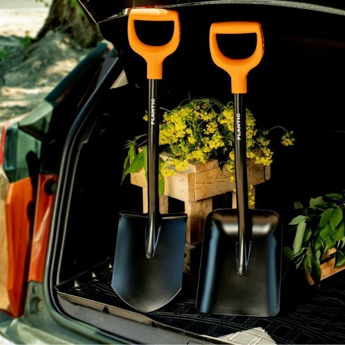 Лопата Plantic Terra штыковая укороченная   11009-01