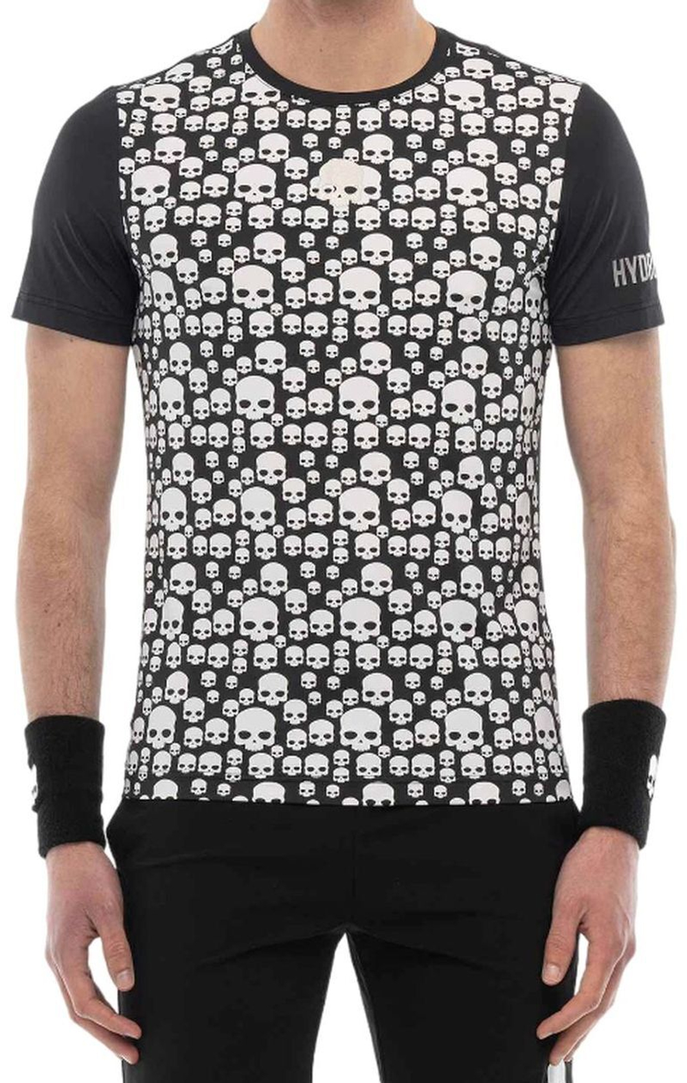 Мужская теннисная футболка Hydrogen Multicons Tech - разноцветный