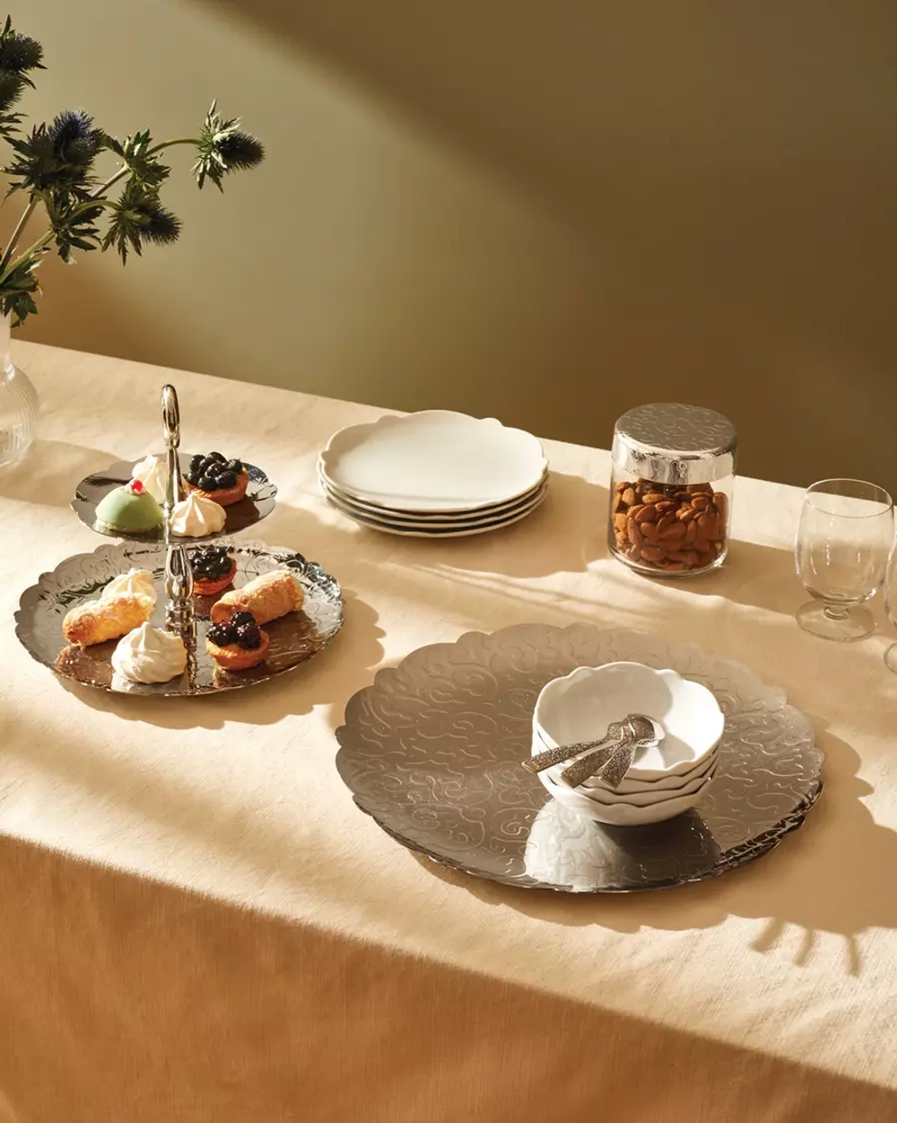 Alessi - Набор ложек для салатов 28см. / артикул   MW03/14  / GTIN 8003299319435