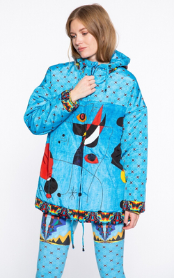 Куртка "Миро", по мотивам абстрактной живописи Жоан Миро