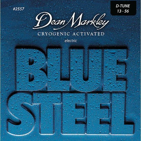 Струны для электрогитары, никелированные, 13-56, Dean Markley DM2557 Blue Steel
