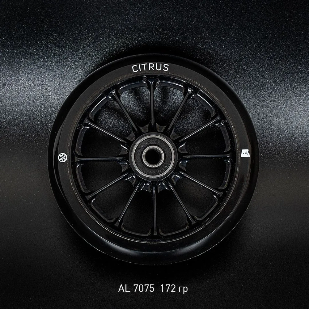 Колеса Tech Team 110мм Citrus (черный / black)