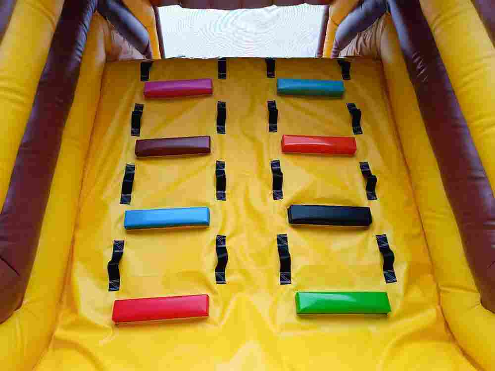 Надувная водная горка «Король джунглей», 7,7*2,5*4,5 м