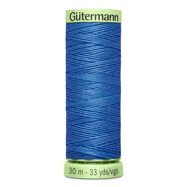 Нитки отделочные Gutermann Top Stitch 30 (30 метров), 5 кат. | 213 голубой джинс