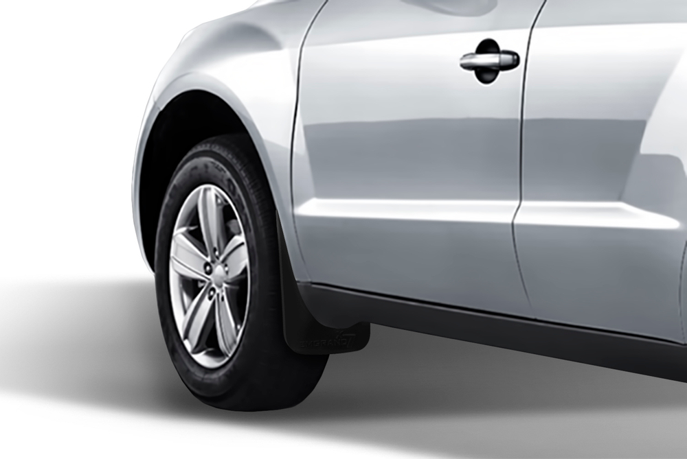 Брызговики передние для GEELY Emgrand X7, 2013-2019 внедорожник 2 шт.(optimum) в пакете арт.NLF.75.10.F13