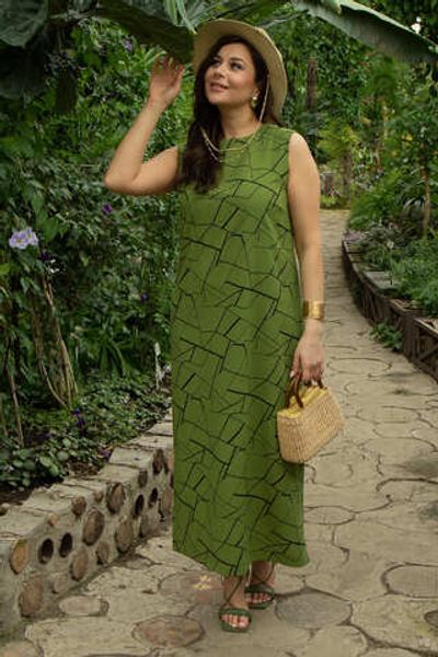 Платье Дария (лайм) П13480-1М LT Collection