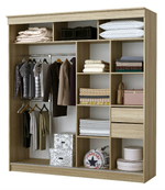 Шкаф-купе «АЛЬЯНС» декор «ФАВОРИТ»