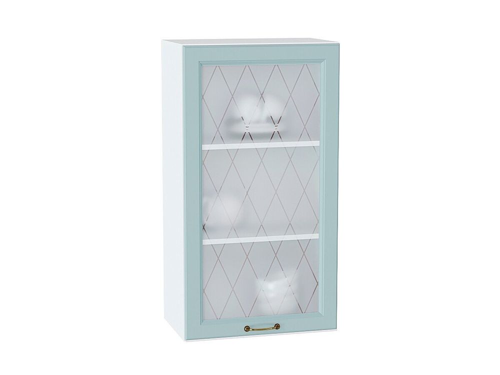 Шкаф верхний с 1-ой остекленной дверцей Ницца