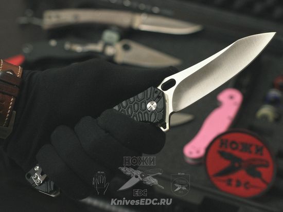 Складной нож Армейский военный Steelclaw Резус 7 c клинком из стали D2, рукоять G10