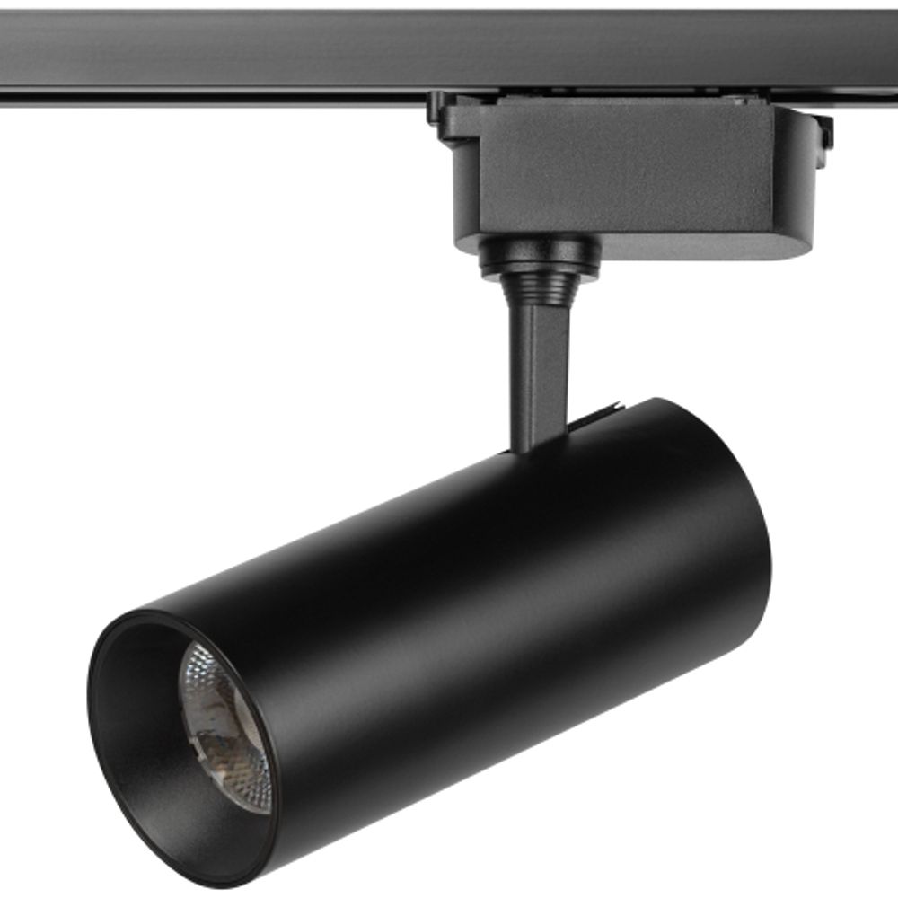 Трековый светильник однофазный ЭРА TR5-2040 BK светодиодный 20Вт 4000К черный | Однофазные светильники LED