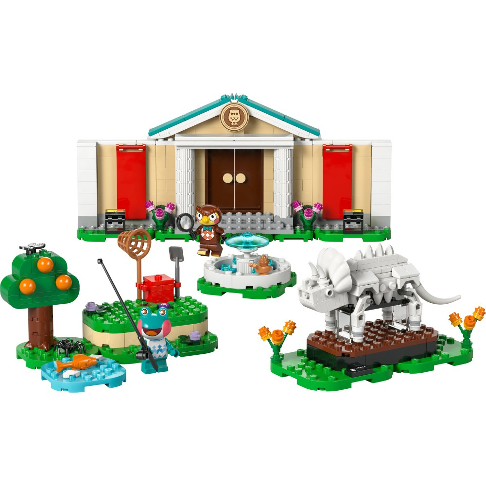 LEGO Animal Crossing - Blathers и коллекция музейная 77056