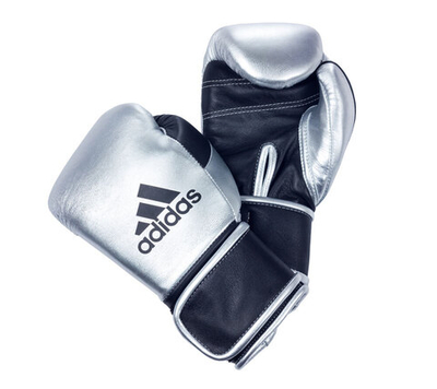 Перчатки боксерские Sparring Gloves With Foam Japanese Style серебристо-черные adiBSJ01_1V1