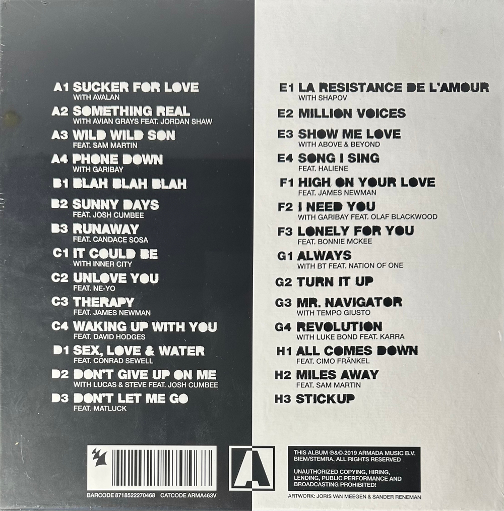 Armin van Buuren – Balance 4LP (Голландия 2019г.)