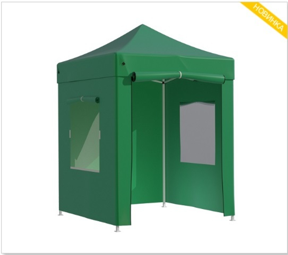 Тент-шатер быстросборный Helex 2х2х3м полиэстер зеленый