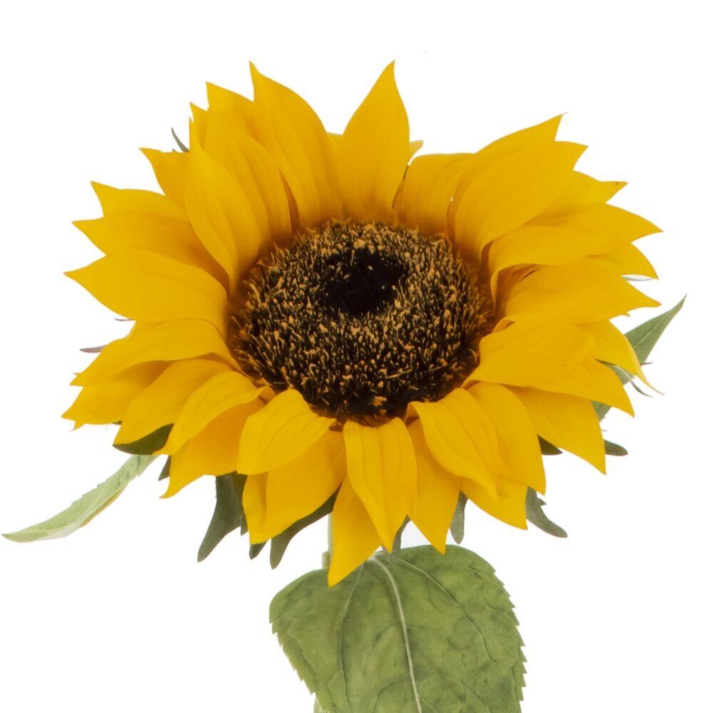 GAEM Цветок искусственный "Подсолнух" (Real Touch), L15 W15 H65 см