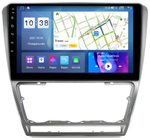 Магнитола для Skoda Octavia A5 2004-2013 (рамка серебро) - Parafar PF005SXHD на Android 13, 8-ядер, 4Гб+64Гб, CarPlay, 4G SIM-слот