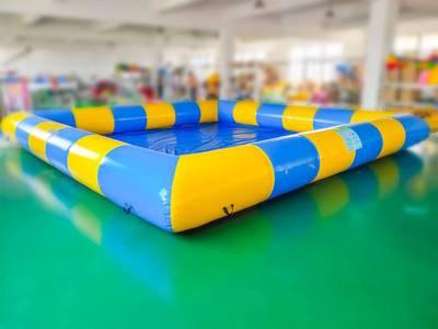 Бизнес-набор: Бассейн 6x6 м (1 шт), Водный роллер ПВХ (2 шт), насос (1 шт)