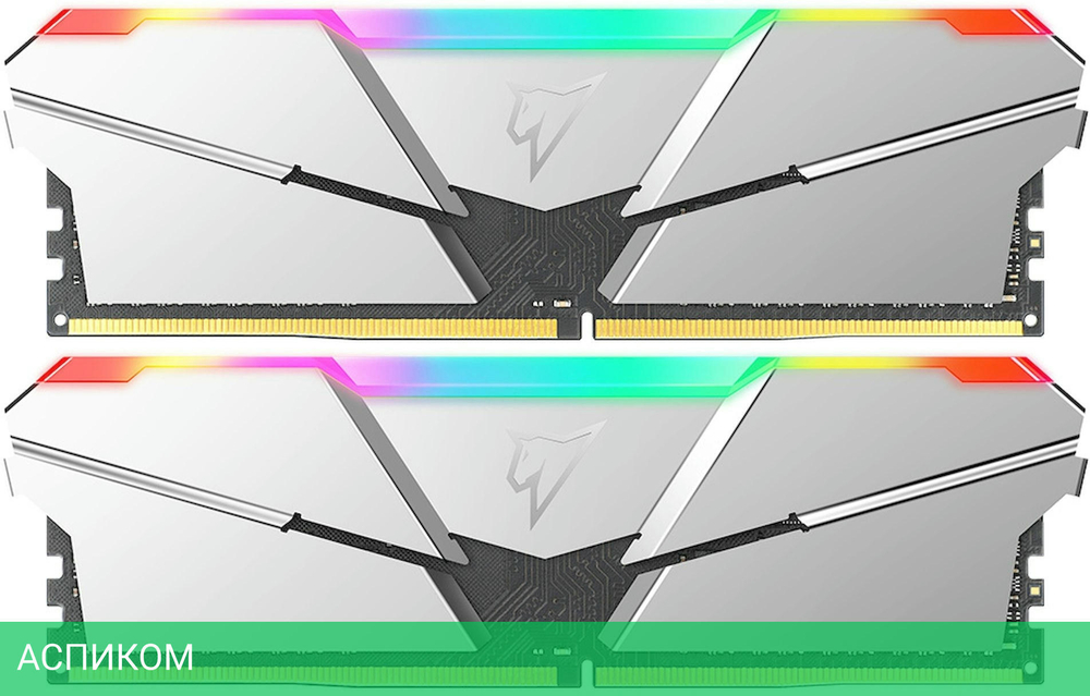 Оперативная память Netac Shadow RGB DDR4 2x8GB (NTSRD4P36DP-16SC)